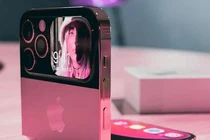 Đẹp mê iPhone Flip màu hồng đẹp không tì vết, iFan “điên đảo” 