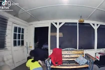 Kinh hoàng cảnh người đàn ông tay không lao vào đánh nhau với gấu