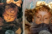 Xác ướp "thiên thần" liên tục mở mắt, ai thấy cũng rùng mình 