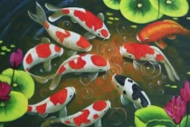 5 mẫu tranh phong thủy nên treo trong phòng khách