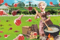 Chi tiết giật mình về cơn mưa thịt kỳ quái nhất hành tinh 