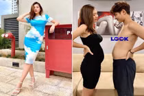 Chúng Huyền Thanh có bầu vẫn “phẳng đét”