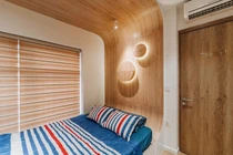 Căn hộ 130m2 thiết kế phòng ngủ độc, lạ như boong tàu