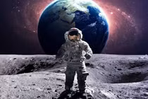 Cực nóng tuyên bố của NASA: "Có ai đó trên Mặt Trăng!"