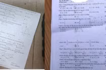 Một thí sinh làm lộ đề thi Toán tốt nghiệp THPT, đăng lên mạng nhờ giải hộ