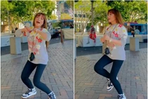 Thanh Hà nhảy cực nhí nhố, hóa teen girl khi yêu Phương Uyên