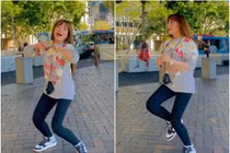 Thanh Hà nhảy cực nhí nhố, hóa teen girl khi yêu Phương Uyên