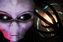 Kinh ngạc thứ bí ẩn người ngoài hành tinh xây dựng quanh lỗ đen 