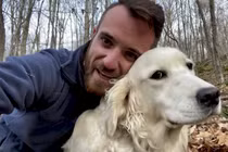 Hình cảnh từ drone cứu sống chú chó bị lạc 10 ngày trong rừng