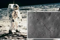 Giải mã "dấu chân lạ" không phải của phi hành gia trên Mặt Trăng 