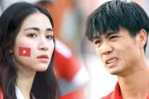 Phản ứng của Hòa Minzy khi gặp bạn bè của Công Phượng 