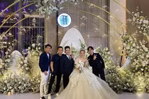 Ngắm “Tứ hoàng streamer” xuất hiện rạng rỡ trong đám cưới Xemesis