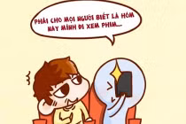 Bộ ảnh những kiểu người gây khó chịu nhất ở rạp phim