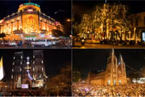 Tụ điểm “quẩy” Noel rực rỡ của teen Hà Nội, Sài Gòn