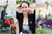 9X cực ngầu mê biểu diễn mô tô mạo hiểm