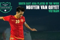 Văn Quyết được chọn là cầu thủ xuất sắc nhất Đông Nam Á