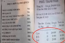 Thực đơn quán nhậu toàn món “vũ nữ”, “chân dài”