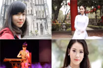 Vẻ trong sáng của Top 20 nữ sinh Duyên dáng Hà thành