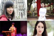 Vẻ trong sáng của Top 20 nữ sinh Duyên dáng Hà thành