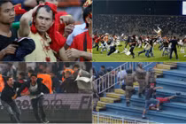 Cổ động viên “làm loạn“, nhiều đội bóng bị phạt nặng 