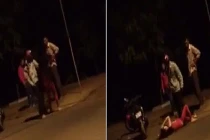 Clip vợ đi đánh ghen bị chồng và bồ nhí đánh lại