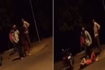 Clip vợ đi đánh ghen bị chồng và bồ nhí đánh lại