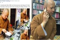 Sư thầy khoe ảnh đập hộp iPhone 6, xài Vertu gây sốt