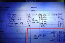 Lại xuất hiện hóa đơn bar làm “lạnh gáy” với 218 triệu 