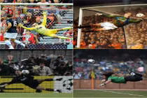 Bay nhảy như chim, nhiều thủ môn đi vào lịch sử