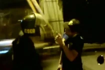 Thanh niên cứng xưng mày tao, thách CSCĐ giữ xe