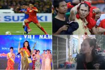 Ảnh bão mạng: Hoa hậu VN bị "ném đá", ĐTVN thăng hoa