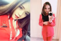 Nữ tiếp viên Malaysia xinh như thiên thần cực hot trên mạng