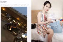 Bà mẹ trẻ đi SH được Beckham chụp ảnh đăng lên fanpage