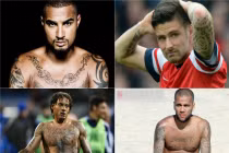 Sao World Cup dữ dằn, nam tính với hình xăm “hổ báo“