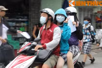 Nhan nhản thí sinh đi xe máy không MBH đến trường thi