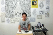 Họa sĩ 9X nổi tiếng tự nhận “chỉ vẽ nguệch ngoạc“