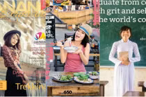 Những cô gái Việt được lên trang bìa, tạp chí nổi tiếng