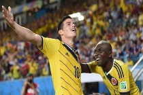 Colombia 2 - 0 Uruguay: James Rodriguez lập siêu phẩm, vượt mặt Messi