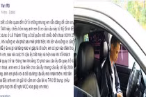 Tài xế taxi nhiệt tình trả điện thoại bỏ quên cho khách 