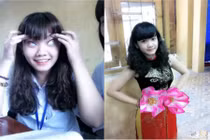 Nhan sắc nữ sinh bị chế giễu “cá mập cắn cáp quang“