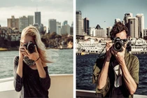 Cặp tình nhân đi khắp thế giới nhìn nhau qua ống kính