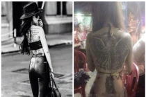 Gái trẻ Việt thi nhau khoe hình xăm kín lưng