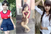 Thôn nữ gây sốt mạng với ảnh tạo dáng “xoắn quẩy“