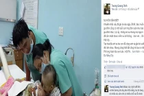 Xúc động “Nụ hôn vĩnh biệt” của cặp song sinh Long, Phụng