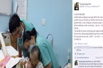 Xúc động “Nụ hôn vĩnh biệt” của cặp song sinh Long, Phụng