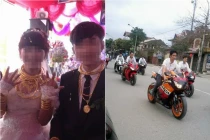Đám cưới khoe vàng, mô tô khủng ở Hà Tĩnh “hứng gạch”