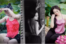 Thiếu nữ dịu dàng, đẹp nuột nà trong áo yếm Việt (5)