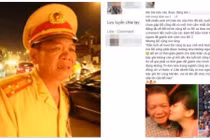 CSGT già bật khóc ngày chia tay khiến dân mạng cảm động