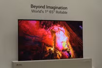 Ti vi cuộn tròn như tờ giấy sắp thành hiện thực