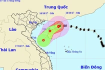 Bão số 11 suy yếu thành áp thấp nhiệt đới 
